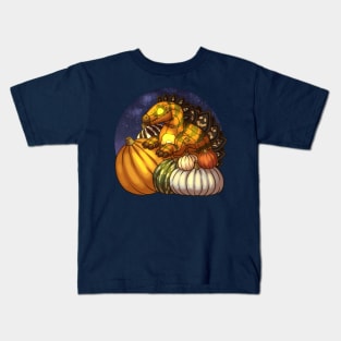 Stegosaurus Hoard of Gourd Kids T-Shirt